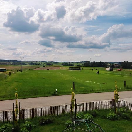 Schee Ferienwohnung Dinkelsbuehl Lohe Luaran gambar