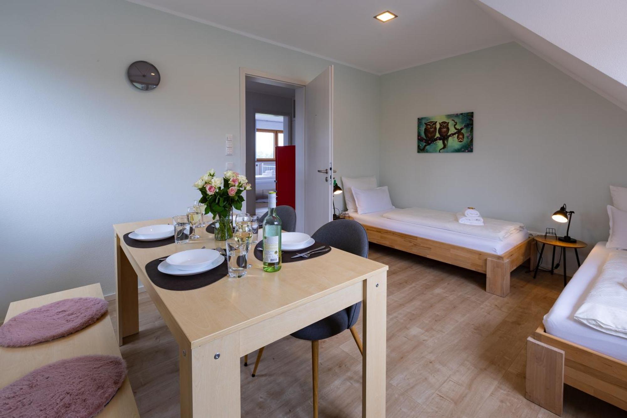 Schee Ferienwohnung Dinkelsbuehl Lohe Luaran gambar