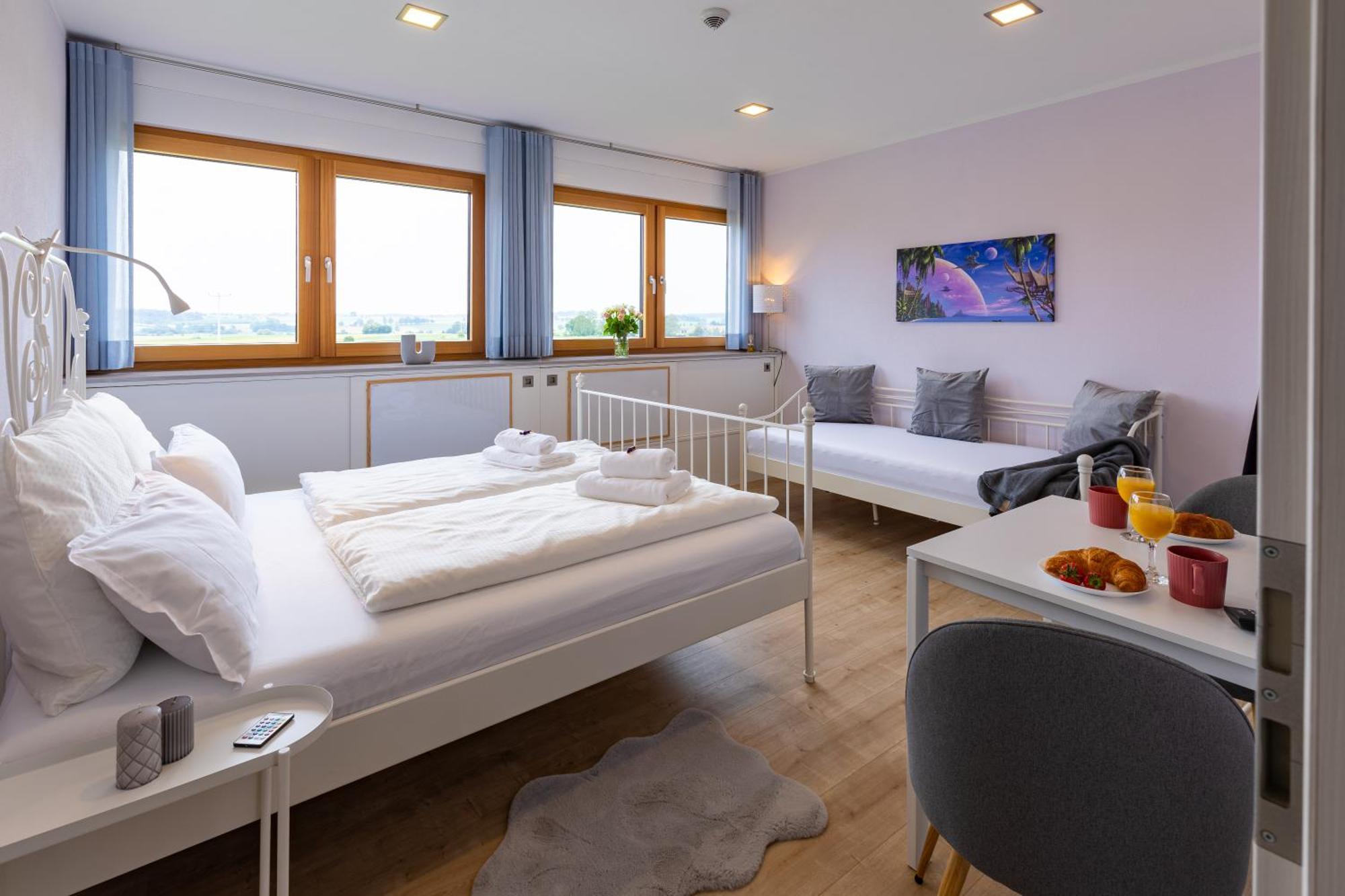Schee Ferienwohnung Dinkelsbuehl Lohe Luaran gambar